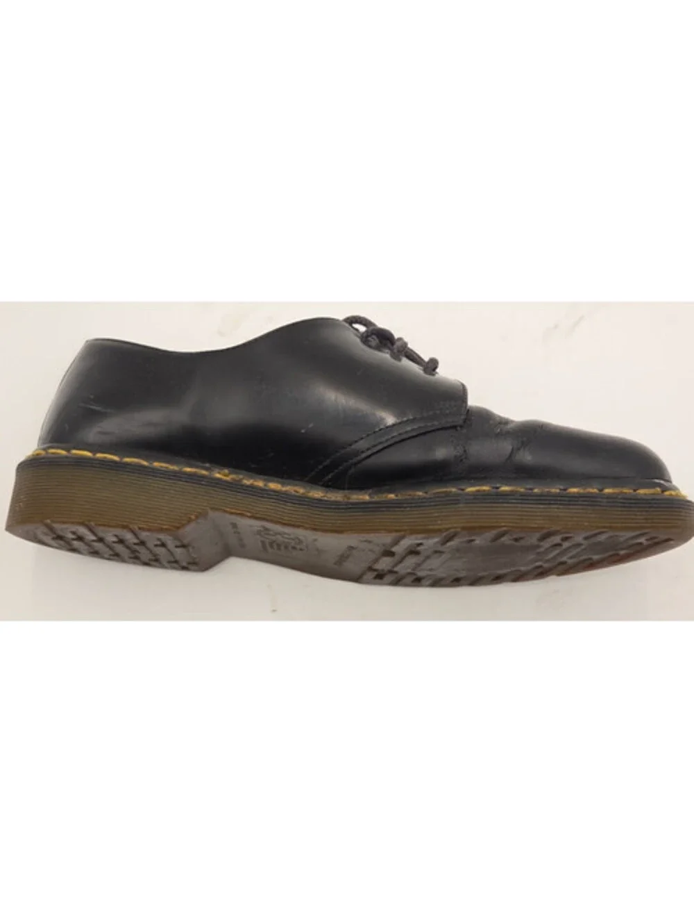 Vintage Dr. Martens Made in England Black Leather Oxford Combat Shoes Men's 11